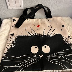 Cat Face Lightweight ToteBag